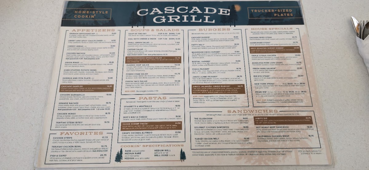 Cascade Grill Menu - Image 4